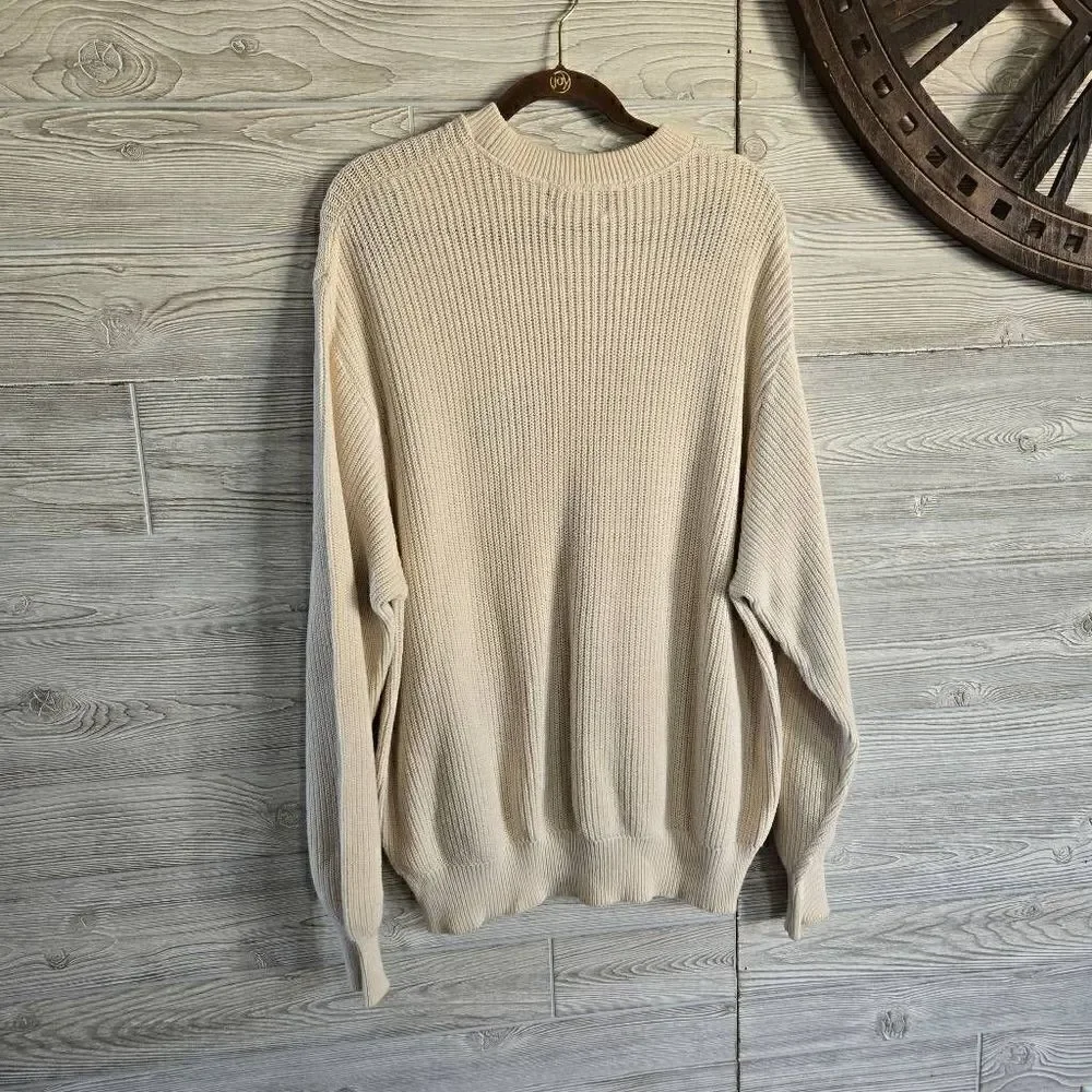 Vantage Custom Classics Hummer Sweater Knit Mens SZ XL Vintage Crew